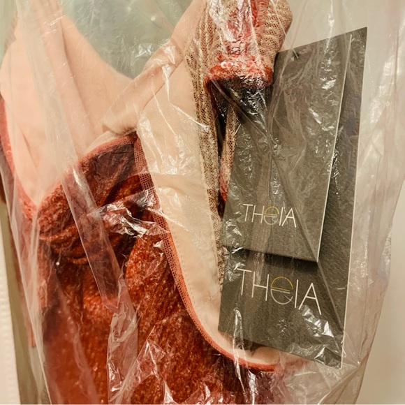 New THEIA Estelle Ombré Sequin-Embroidered Gown - Picture 12 of 12